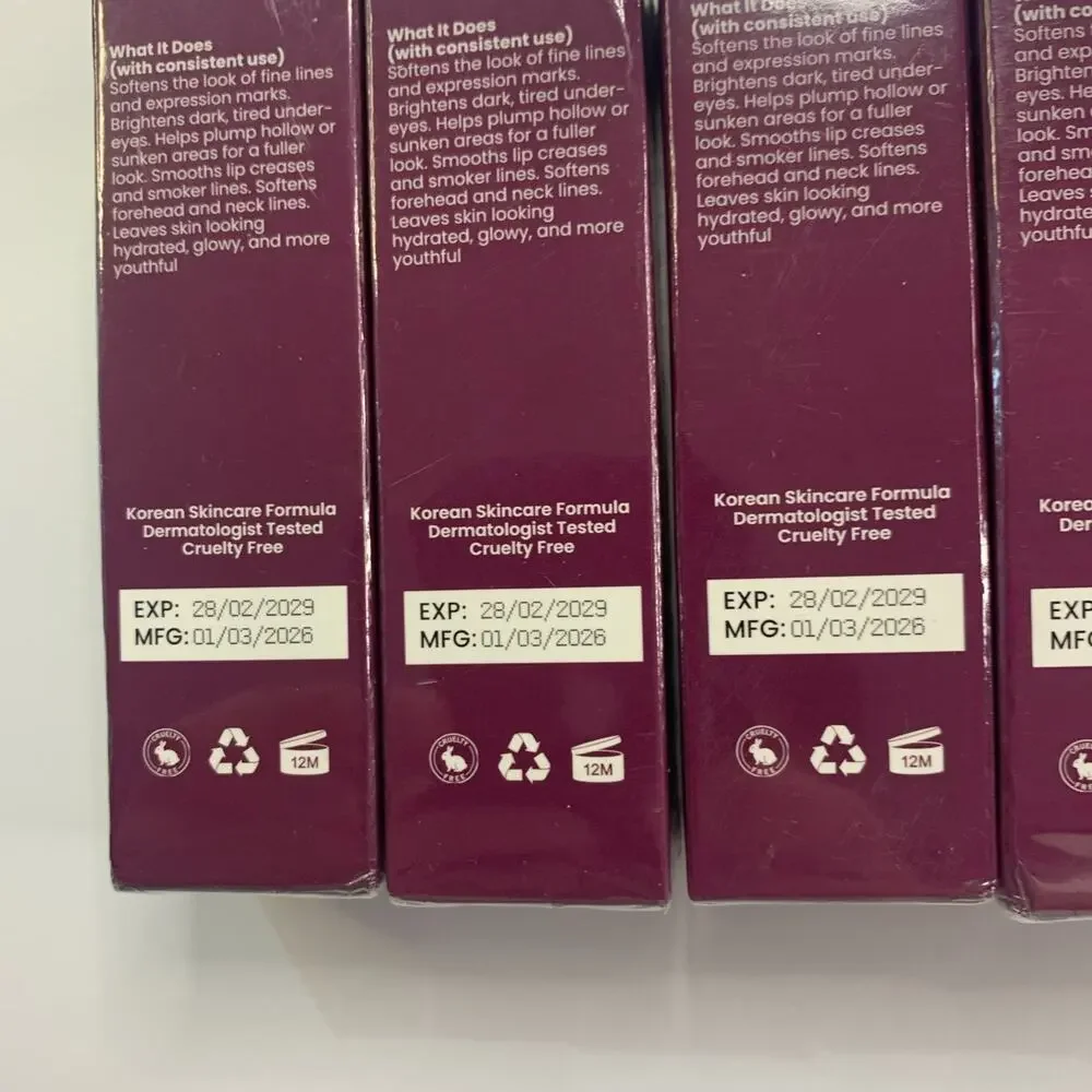 NEW! 5x Her+ Calcium Multi-Purpose Balm Wrinkle Stick K-Beauty Exp 2/29